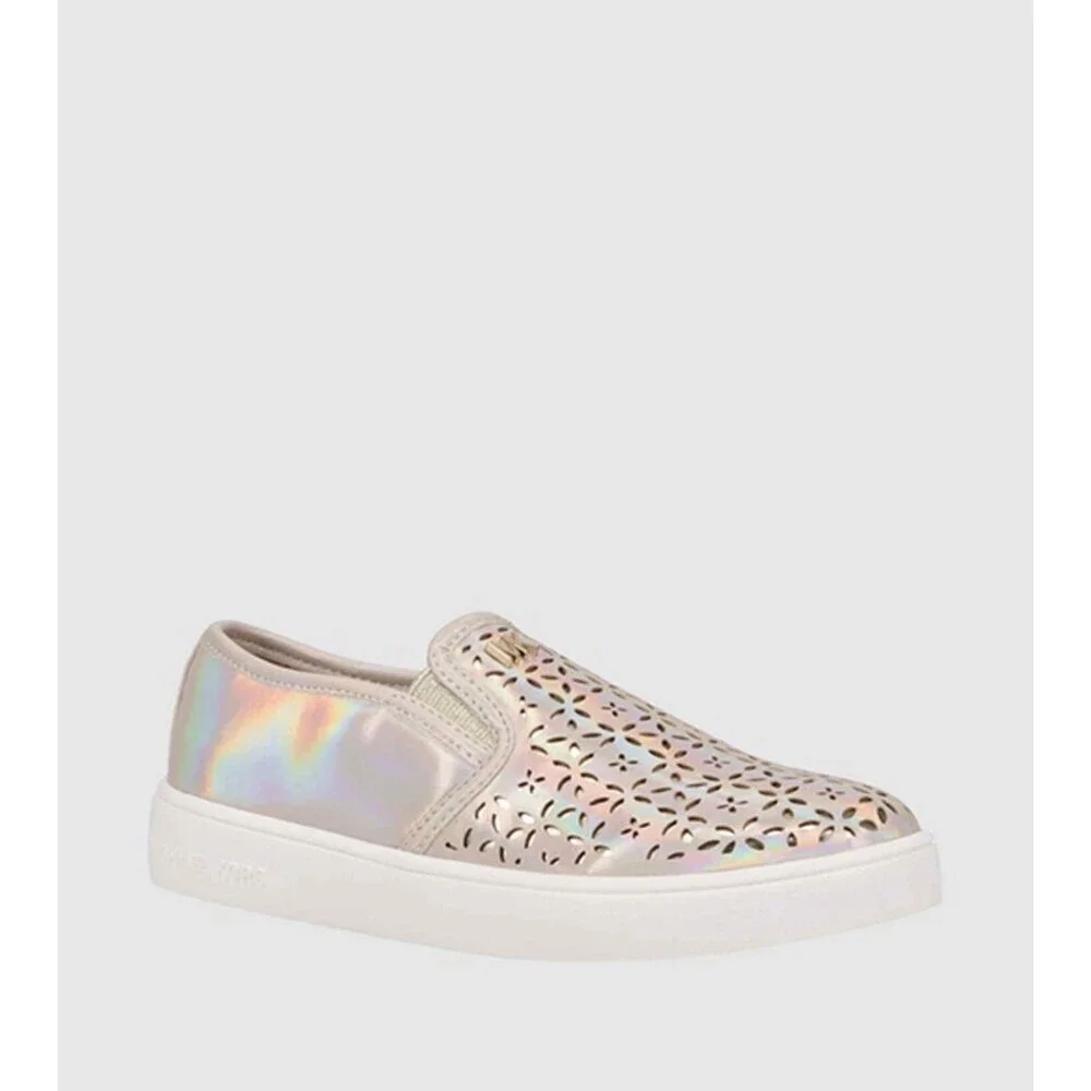 Michael Kors Jem Olivia II MK100535T-713 Toddler 6 White Lifestyle Shoe JOBB2127